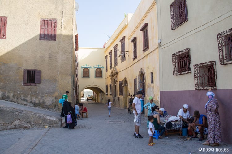 La vida dentro de la antigua fortaleza — El Jadida, Marruecos