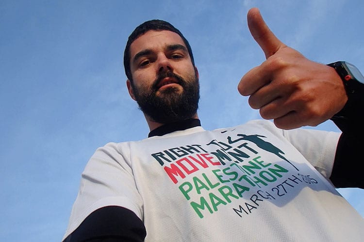 Nos vamos a correr el maratón de Palestina