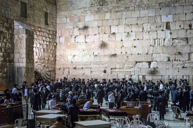 El muro de las lamentaciones, Jerusalén