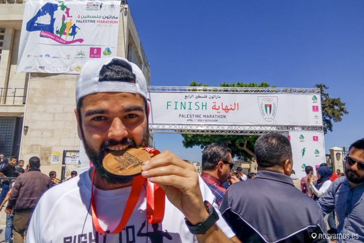 El maratón de Palestina en la prensa