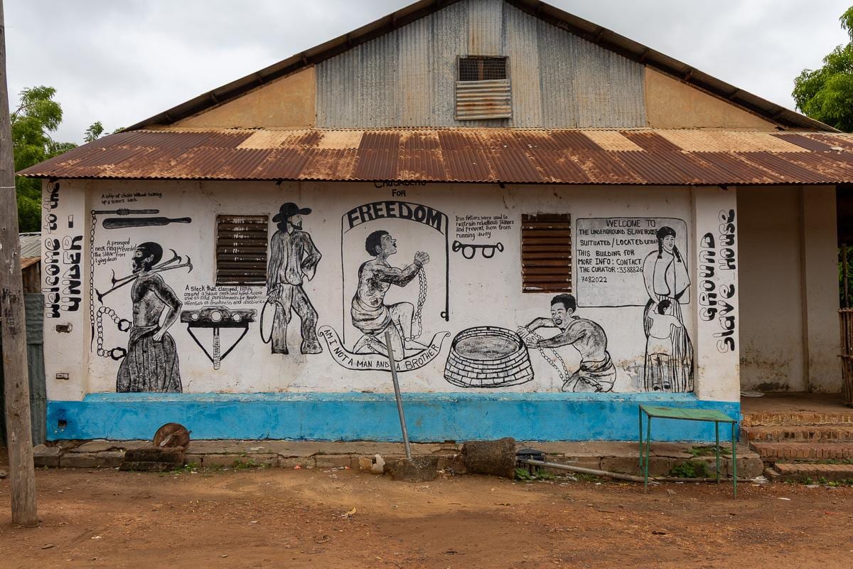 Slave houses en Janjanbureh