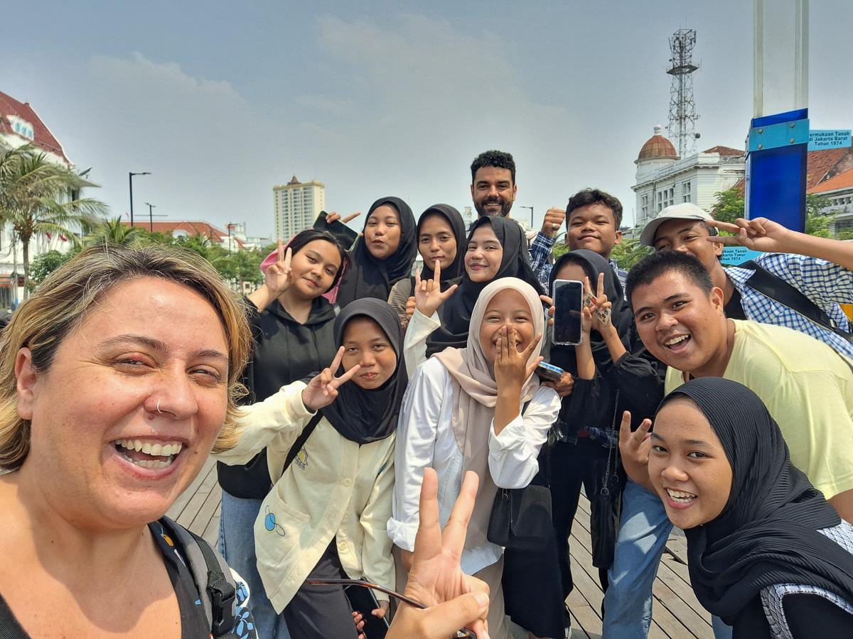 Llegada a Taman Fatahillah
