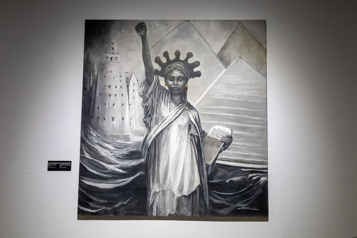 Liberte en eveil, de Mouhamadou Dia. Museo de las civilizaciones negras de Dakar