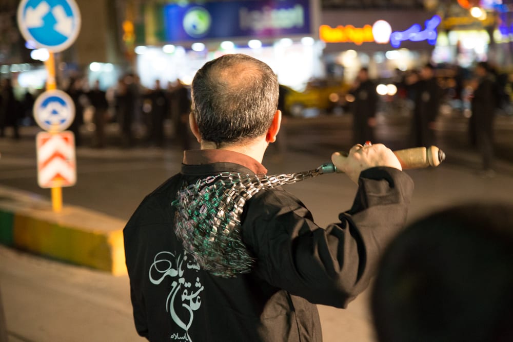 Procesión de la Ashura nocturna