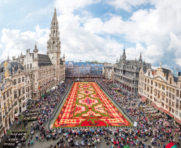 Tapiz de Flores en Bruselas 2014