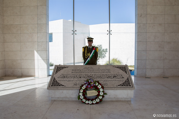 En la Mukata (Muqataa) fue enterrado en 2004 Yasser Arafat